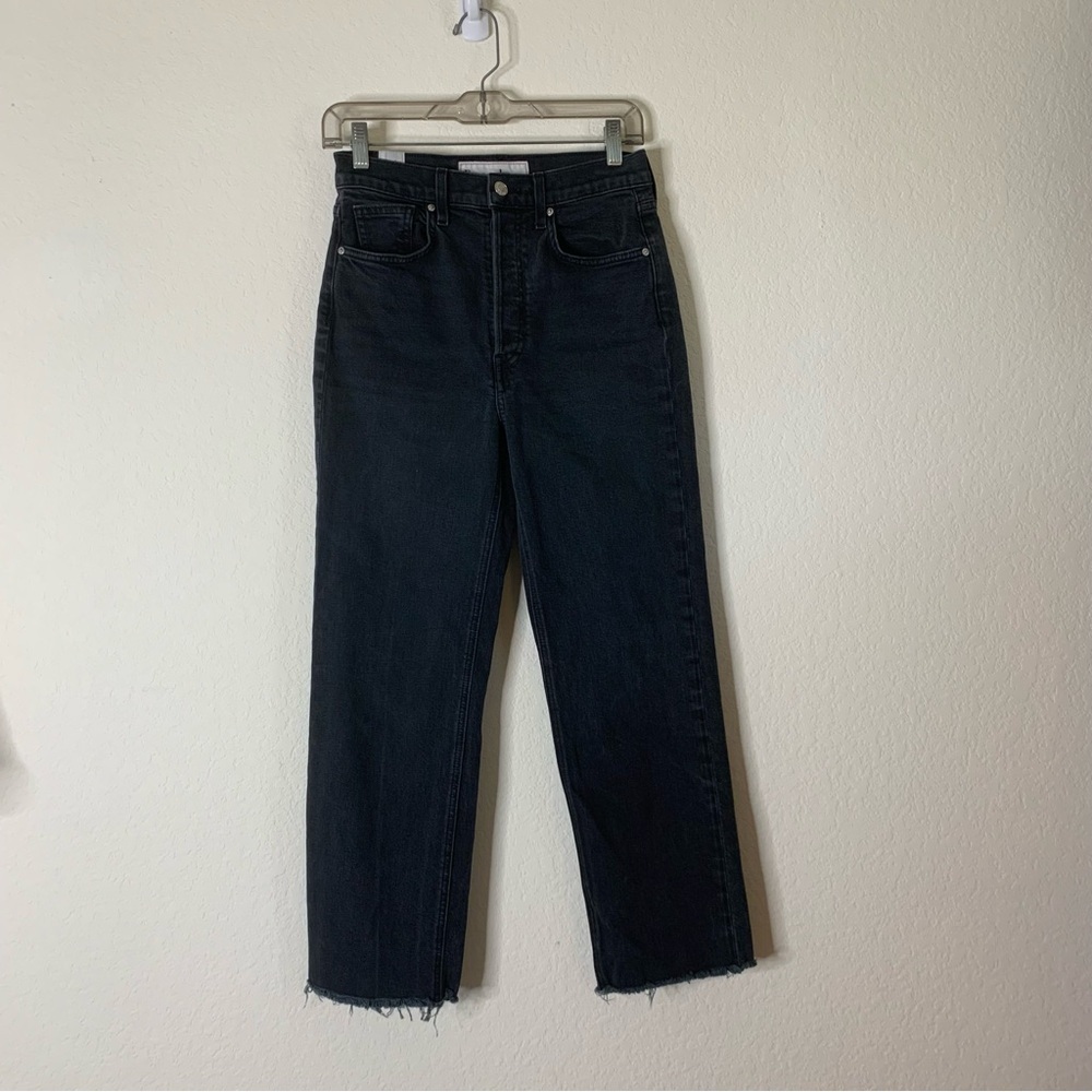 Frank & Eileen Black Monaghan button fly jeans 27